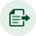 Document icon with right-facing arrow