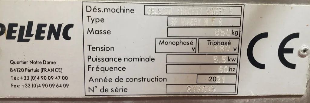 Full 14 Pellenc Selectiv Process Vision 2 With Vibrating Table 2