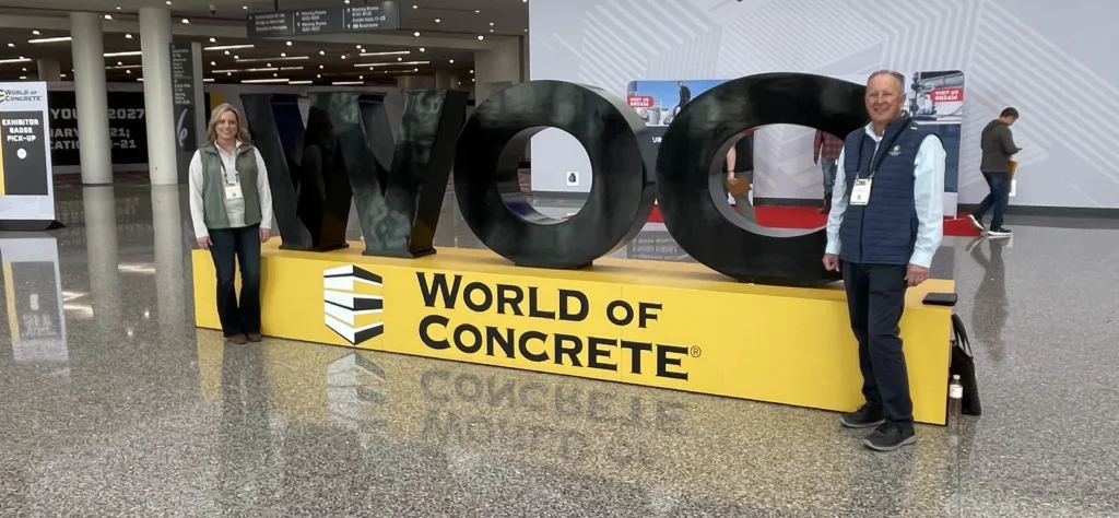 gabe & cathy World of Concrete 2026