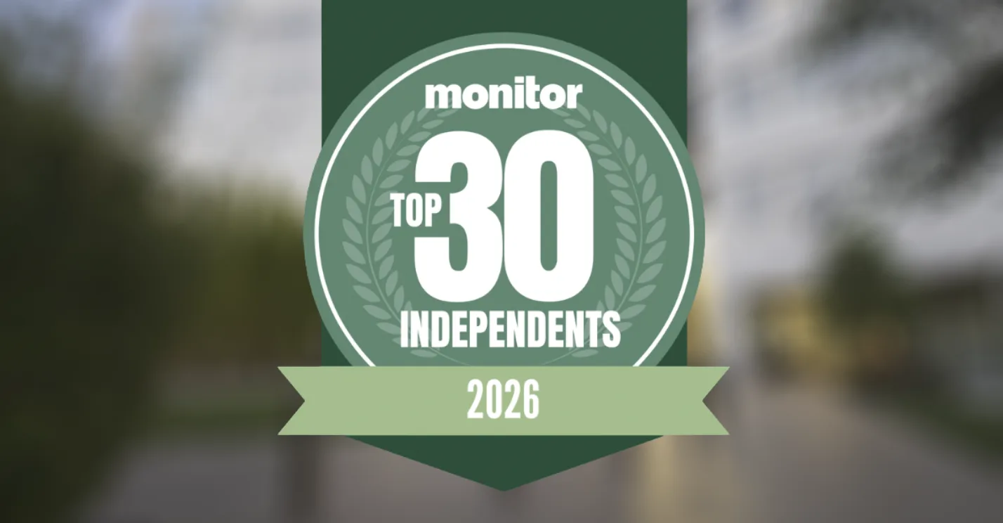 Top Independent Recognition for 2026